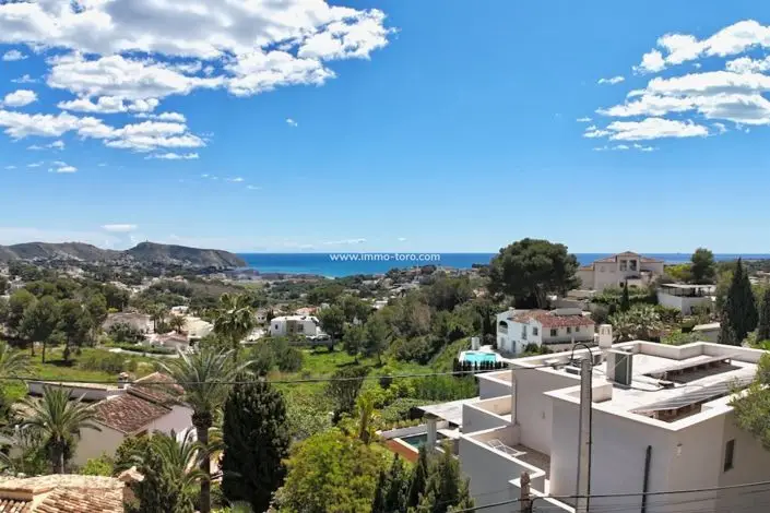 Villa en venta Moraira 3 dormitorios vistas al mar