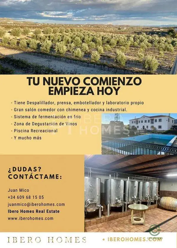 Hotel Rural con Bodega en Almer

ia