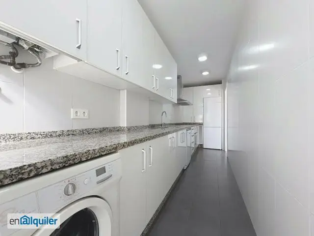 Alquiler piso amueblado terraza Málaga - este