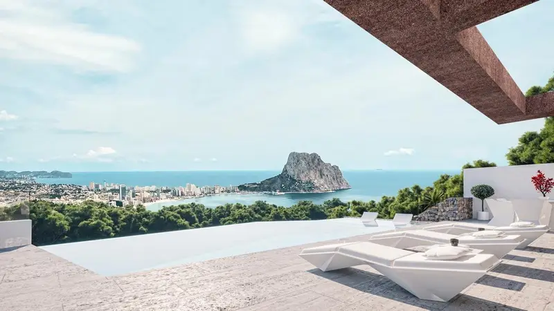 Villa de Lujo 4 Habitaciones Maryvilla Calpe Impresionantes Vistas