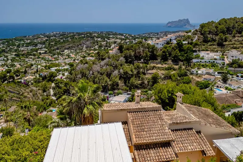 Casa Villa 3 Dormitorios Moraira Vistas al Mar Piscina Privada
