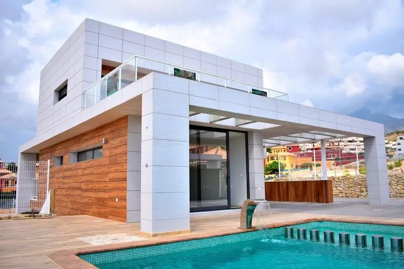 Villa Moderna de Lujo en Finestrat Cerca de Benidorm