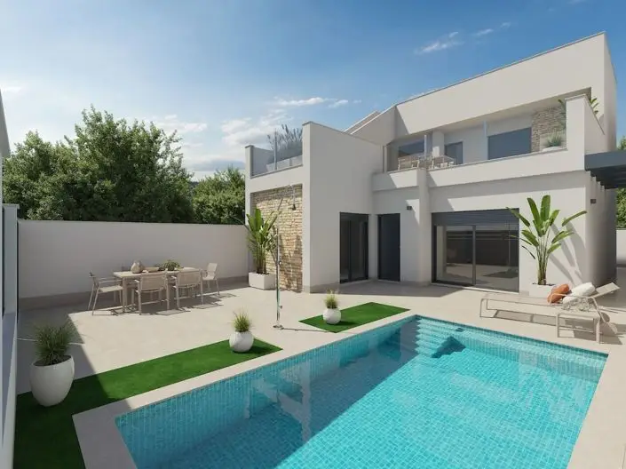 Villa en Venta Roda Golf 3 Dormitorios Piscina Privada Vistas Golf