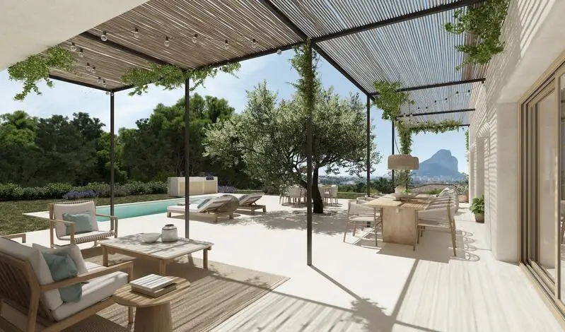 Villa Mediterranea en Venta con Vistas al Mar