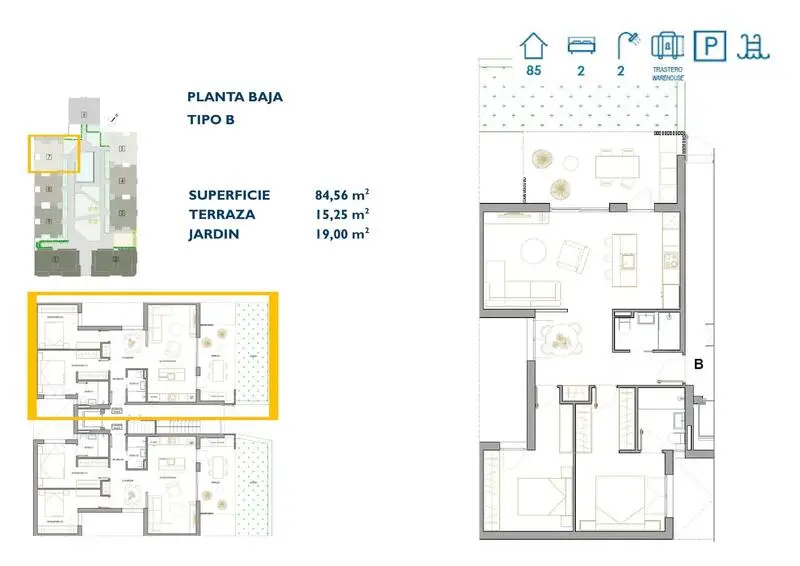 Apartamentos en San Pedro del Pinatar:  2 y 3 Dormitorios, Terrazas y Piscina