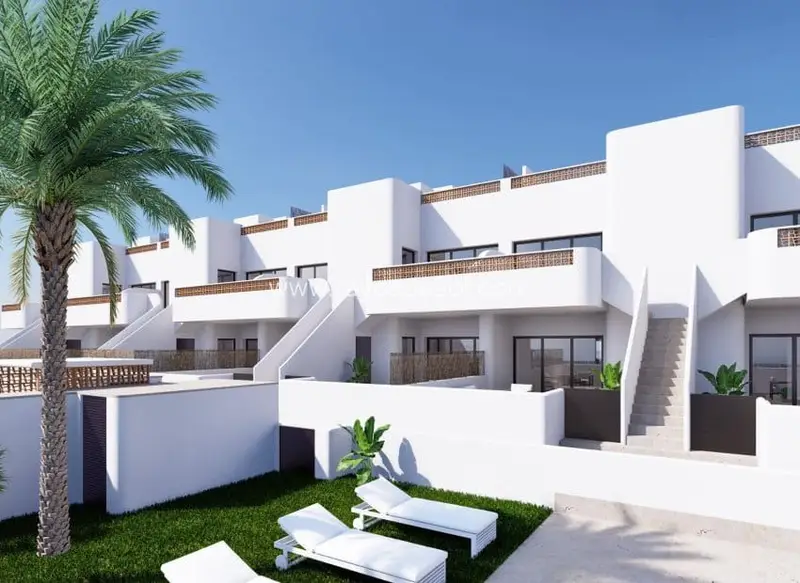 Bungalows en Dolores Alicante: 3 Dormitorios 2 Baños Jardin Solarium
