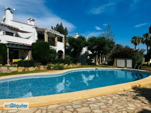 Alquiler Piso Amueblado Les Rotes Denia Playa Garaje