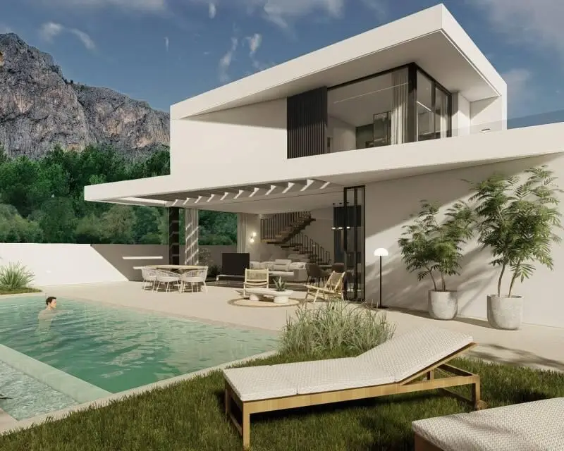 Villa en Polop 3 Dormitorios 3 Baños Nueva