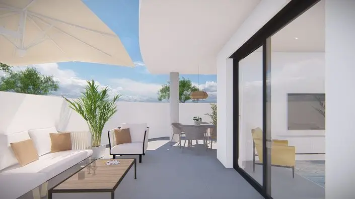 Apartamentos en Villajoyosa 3 Dormitorios Cerca de la Playa