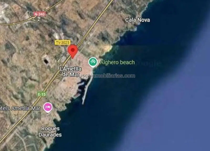 Solar 1236 m2 en L'Ametlla de Mar 22 Viviendas Posible