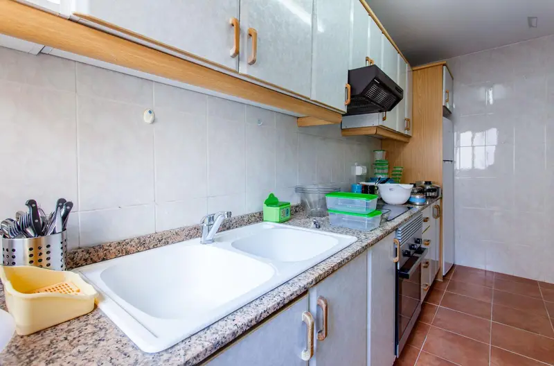 Habitacion Individual en Piso de 6 Habitaciones