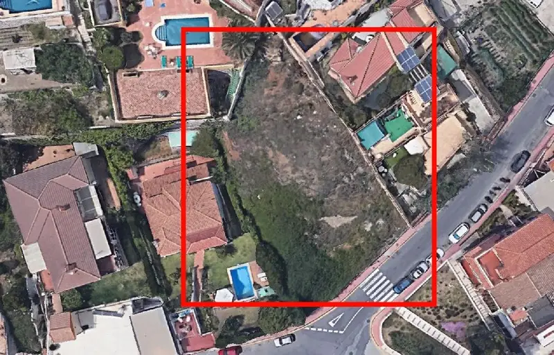 Parcela en Venta Este Malaga 1000m2 Vistas al Mar
