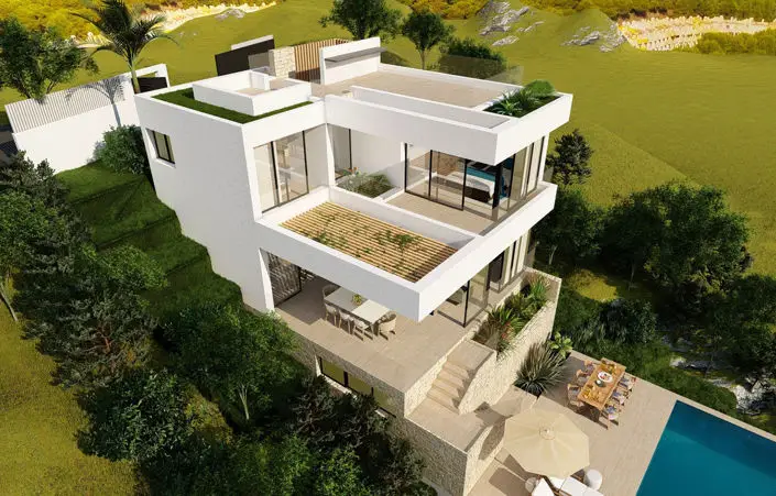 Villa 4 Dormitorios Buenavista Vistas al Mar Moderna
