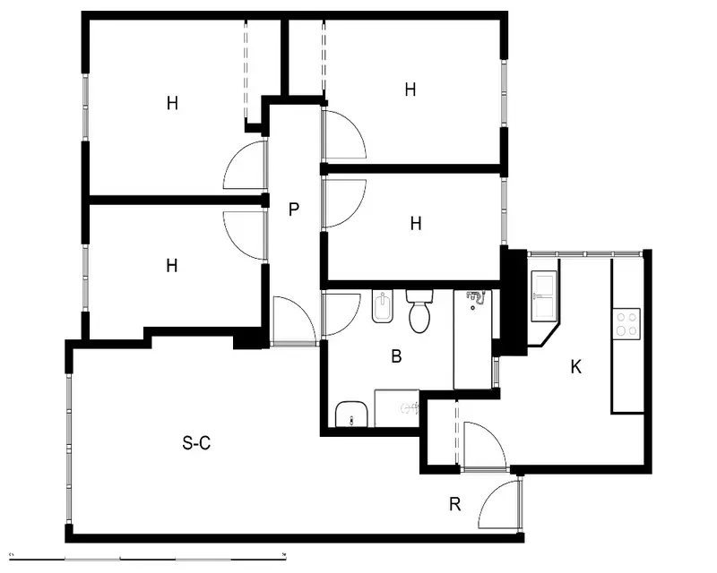 Piso 4 habitaciones 82m2 Jerez de la Frontera