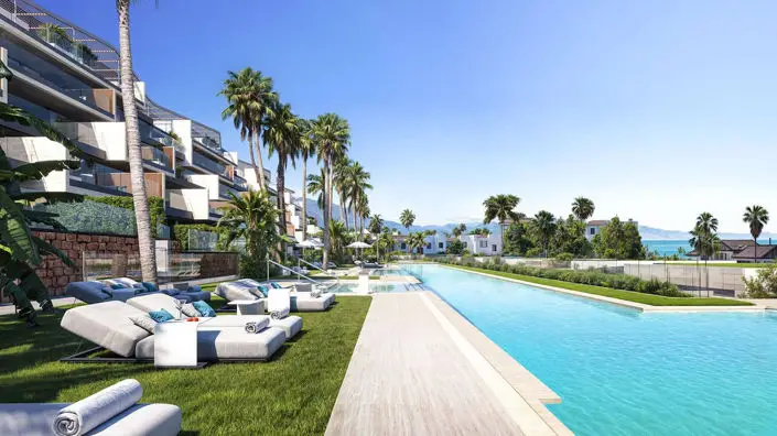 Apartamentos en Manilva con Vistas al Mar