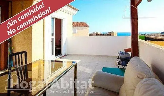 Casa con Terraza y Vistas al Mar en Villajoyosa