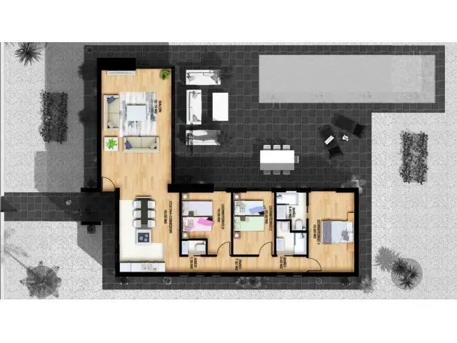 Chalet Modelo Eclipse 130m2 Vera