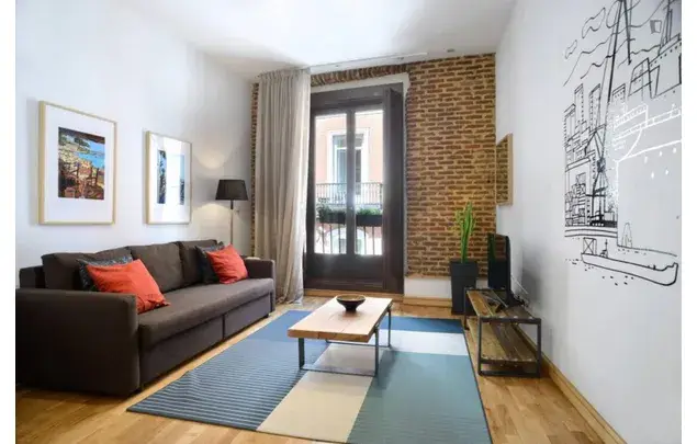 Alquiler Apartamento 1 Dormitorio Madrid 3-24 Meses