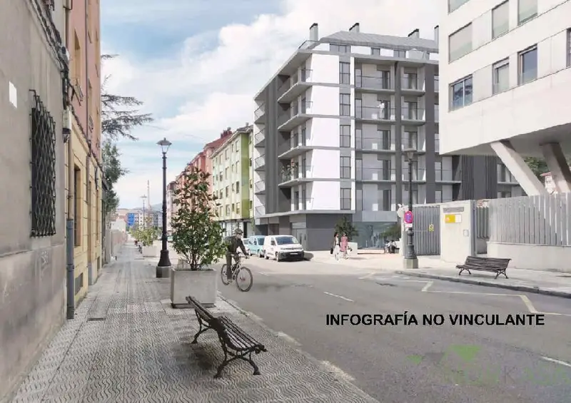 Venta Terreno La Felguera Langreo 42 Viviendas