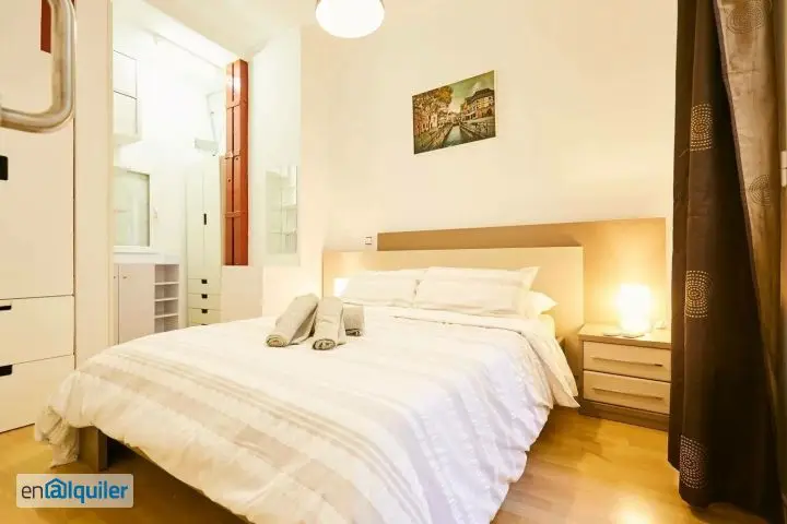 Apartamento céntrico Madrid 2 habitaciones cerca Tribunal