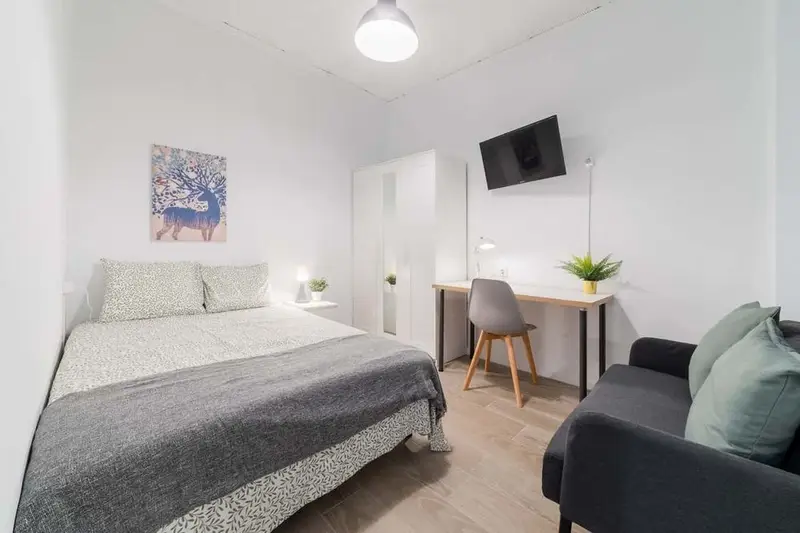 Habitaci	ón amueblada en piso compartido Valencia