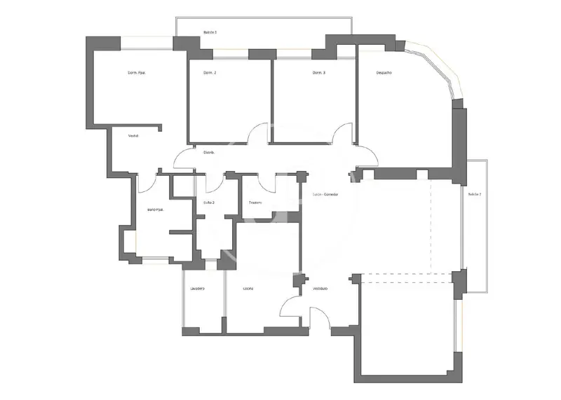Piso en venta zona Ibiza 198m2 3 dormitorios 2 baños