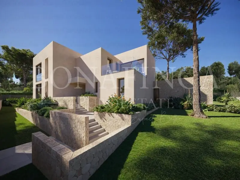 Chalet de Lujo en Santa Ponsa con Vistas al Mar y Piscina
