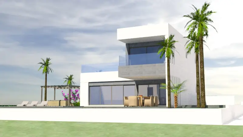 Villas de Lujo con Piscina en Torrevieja - Obra Nueva Alegria XII