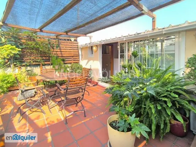Alquiler loft amueblado terraza Horta-guinardó