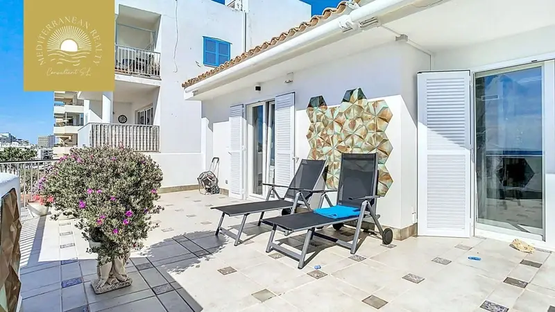 Atico en Cala Millor 80m2 con Terraza 70m2 Reformado