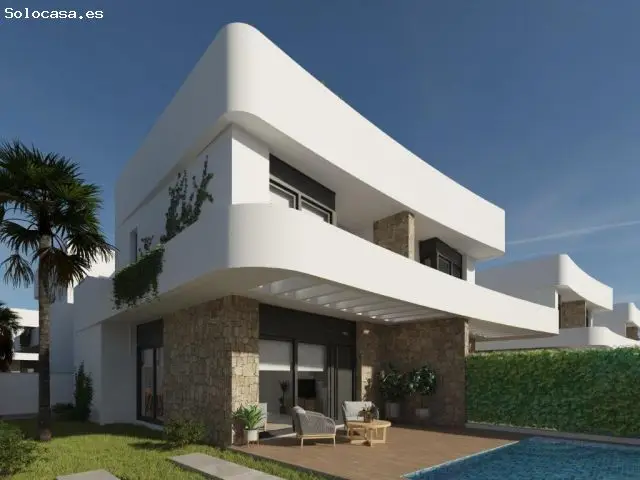 Villa Adosada Nueva Construccion Los Montesinos Piscina Privada