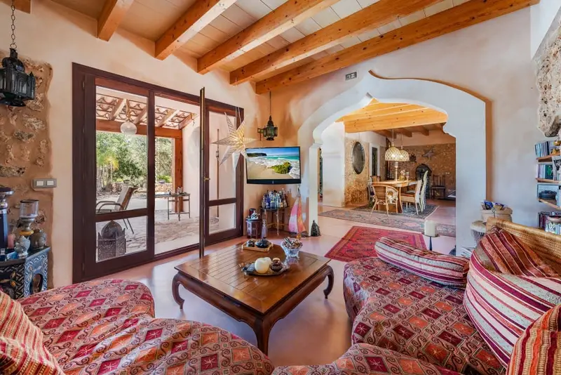 Finca Rústica en Llubí Mallorca Estilo Marroquí Balinés