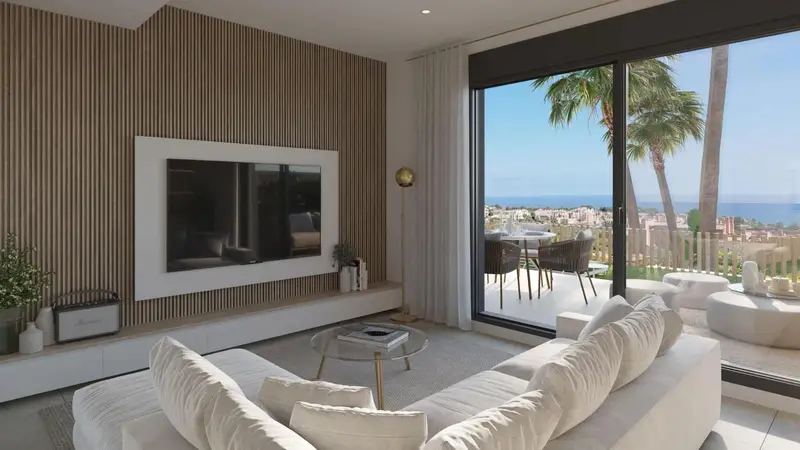 Adosados en Venta en Manilva con Vistas al Mar