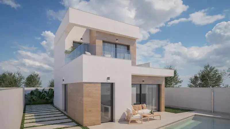 Villa 2 Dormitorios Costa Blanca Piscina Privada Jardin Sótano