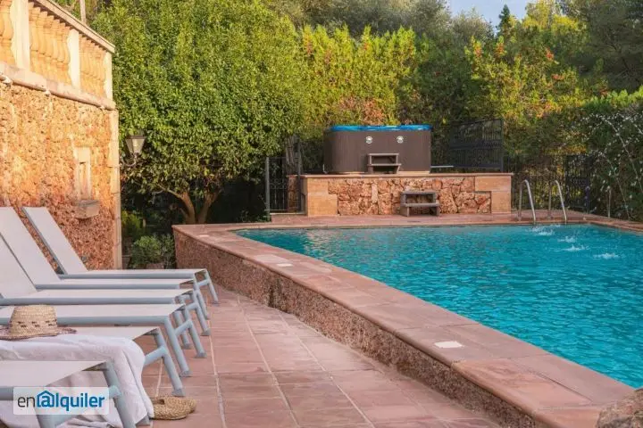 Alquiler Casa Terraza Piscina Son Servera Costa Los Pinos
