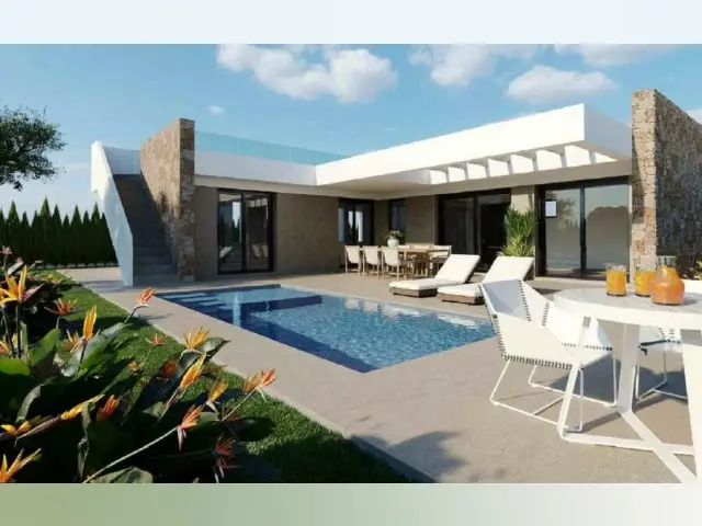 Villa 3 Dormitorios Hacienda del Alamo Golf Piscina Privada