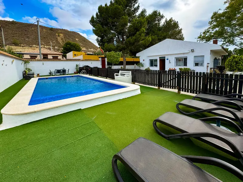 Casa de Campo 5 Dormitorios Fortuna Murcia Piscina Privada