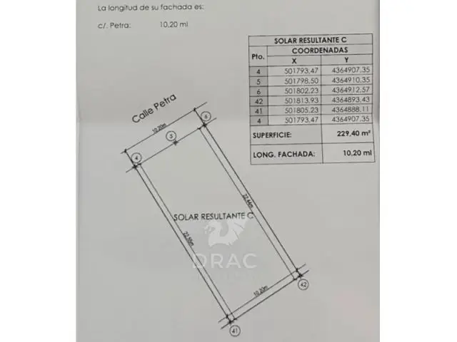 Parcela Urbana en Campos Centro Vivienda Unifamiliar