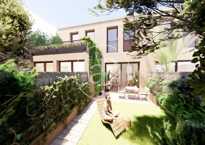 Apartamento en Alquiler Sant Andreu Barcelona Obra Nueva Jardin Privado