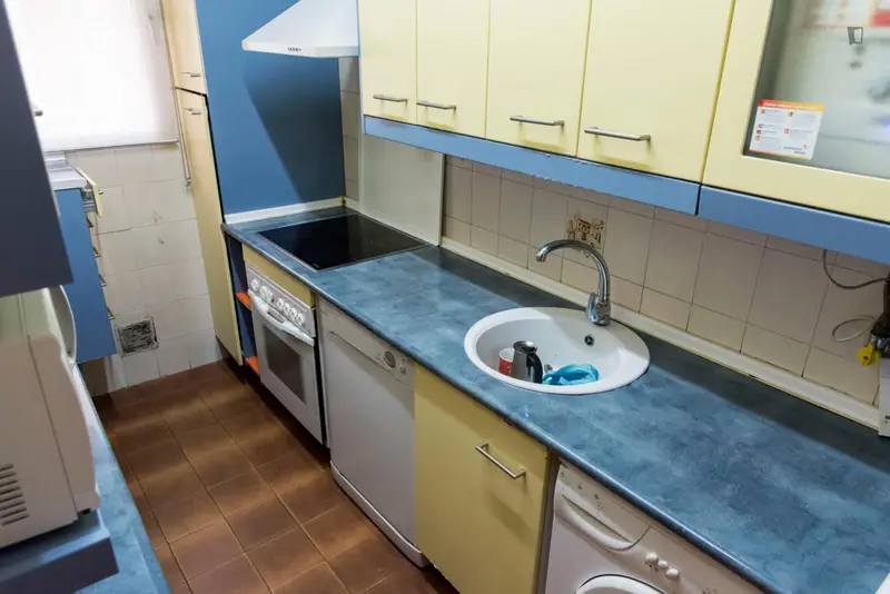 Habitacion Doble para Estudiantes en Madrid Lavapies